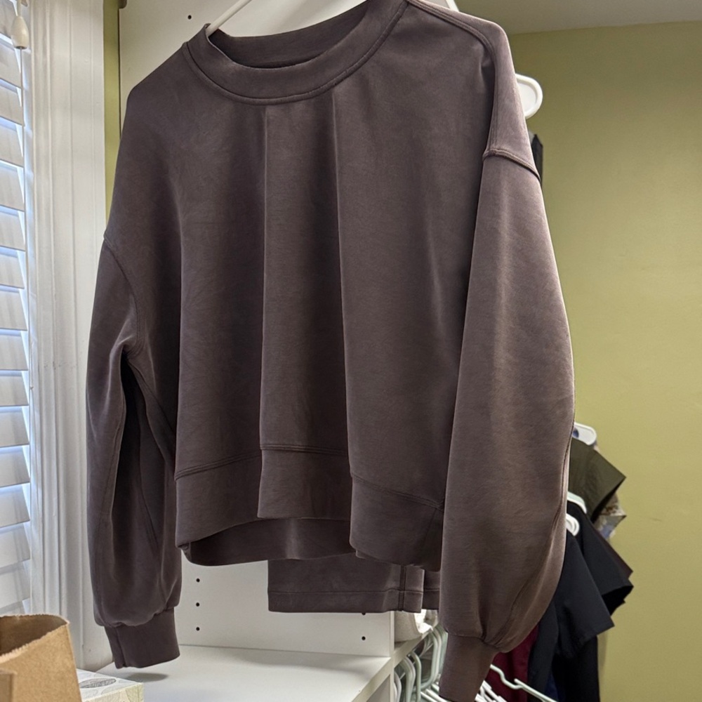lululemon athletica softstreme sweat shirt and pants